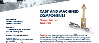 Cast and Machined Components